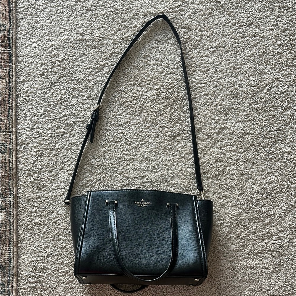 Kate Spade Black Crossbody Bag with Adjustable Strap